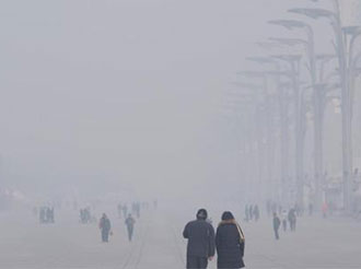 The heavily air polluted cities raised into 45 around Beijing, Tianjin and Hebei province